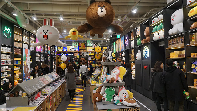 【新沙站】韓國LINE FRIENDS 旗艦店 라인 프렌즈 플래그십 스토어 + LINE 主題咖啡廳