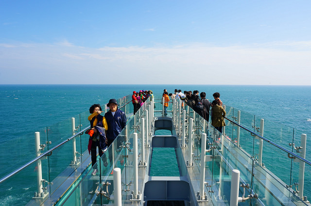 【釜山-大淵站】我在天空中漫步…五六島天空步道sky walk(오륙도 스카이워크)