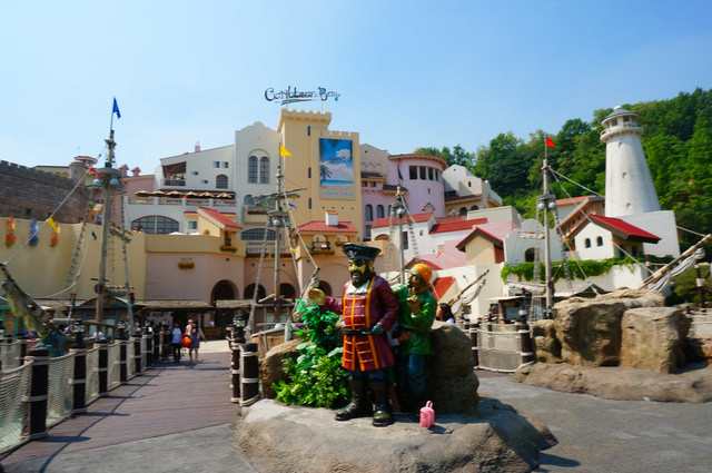 【前垈．愛寶樂園站】夏天玩水趣！！前進韓國超人氣水上樂園『加勒比海灣캐리비안베이』